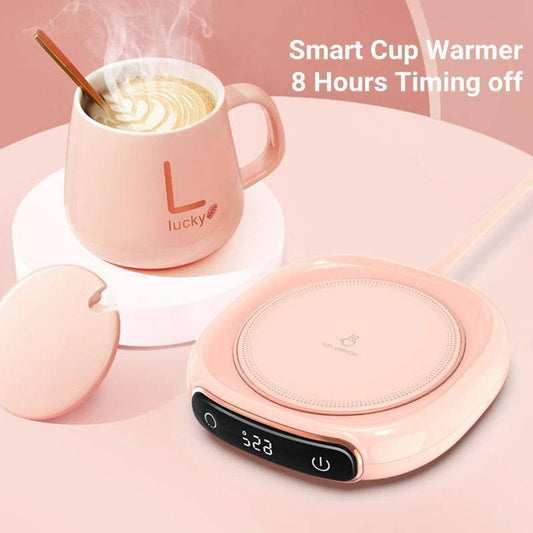 Coffee Mug Warmer Warm Coaster Smart Heating Cup Thermal Insulation Constant Temperature Coaster Heating Pad Desktop - TrendLifted