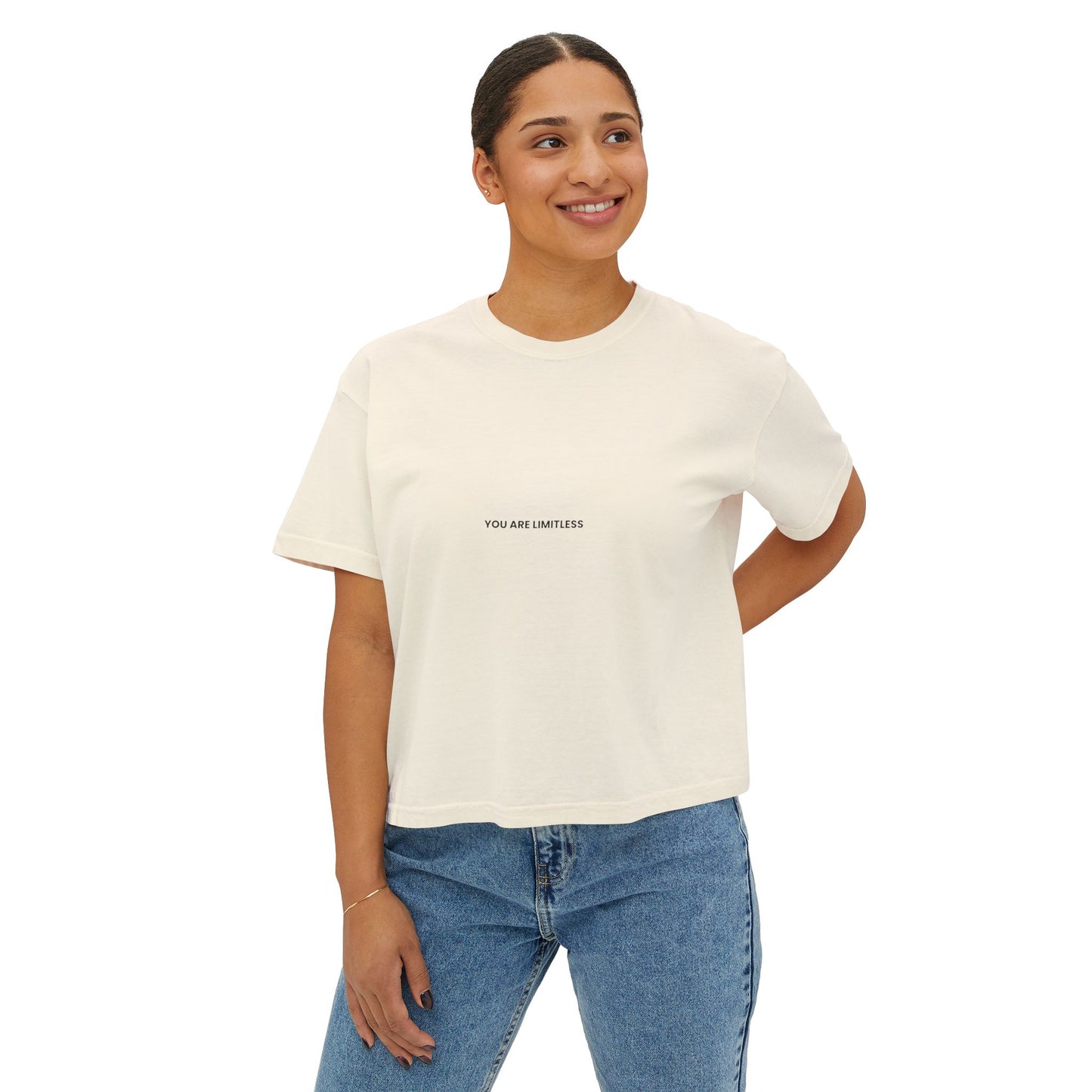 YOU ARE LIMITLESS Women's Boxy Tee