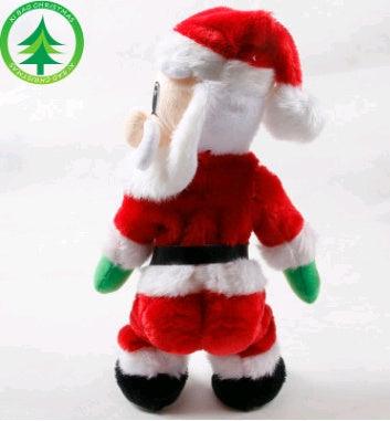 Electric Santa Claus Dancing Toy | Hip-Shaking Musical Christmas Decoration | Creative Santa Doll with Gift Box