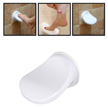 Bathroom Shower Foot Rest with Suction Cups – Non-Slip Pedal Step for Shaving Legs, Foot Washing, and Shower Balance Aid