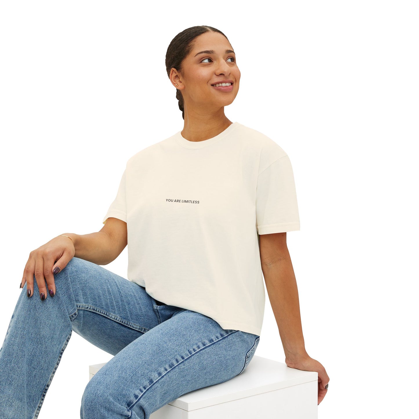 YOU ARE LIMITLESS Women's Boxy Tee