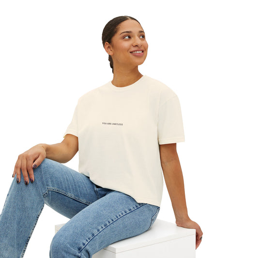 YOU ARE LIMITLESS Women's Boxy Tee