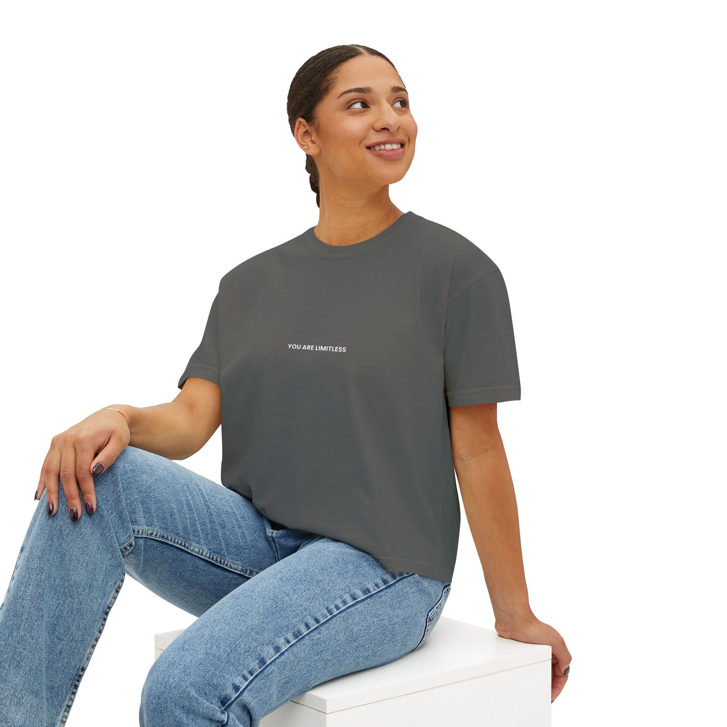 YOU ARE LIMITLESS Women's Boxy Tee