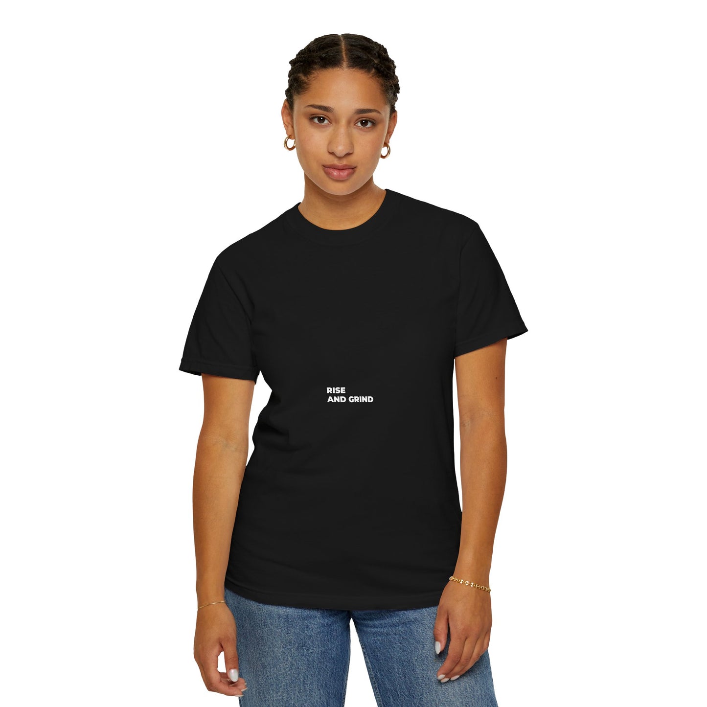 Rise and Grind Unisex T-Shirt – Comfort Meets Purpose