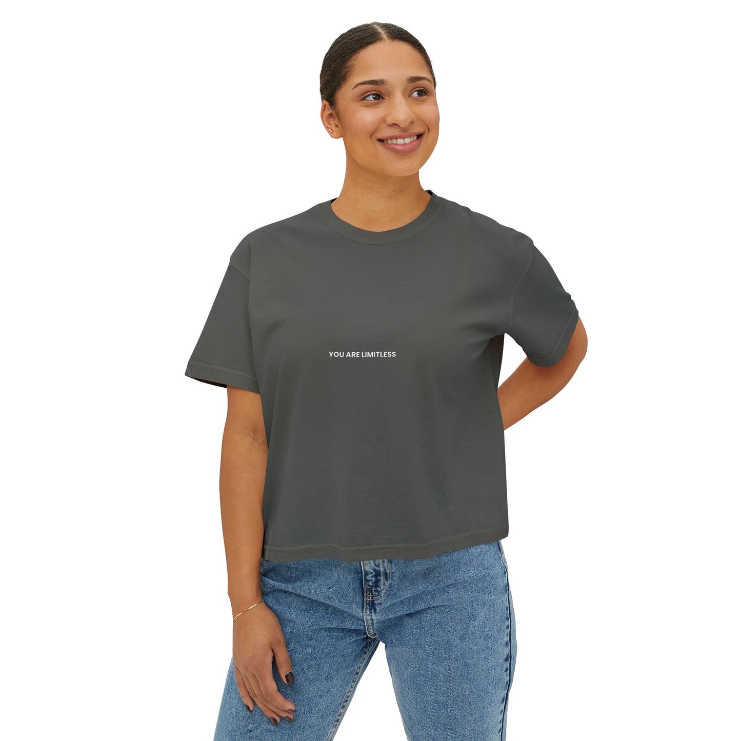 YOU ARE LIMITLESS Women's Boxy Tee