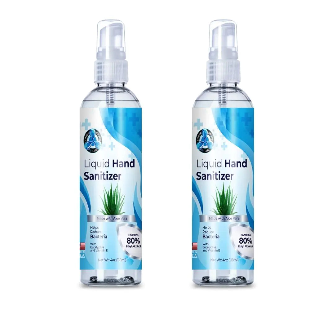 Liquid Hand Sanitizer Spray - Infused with Eucalyptus