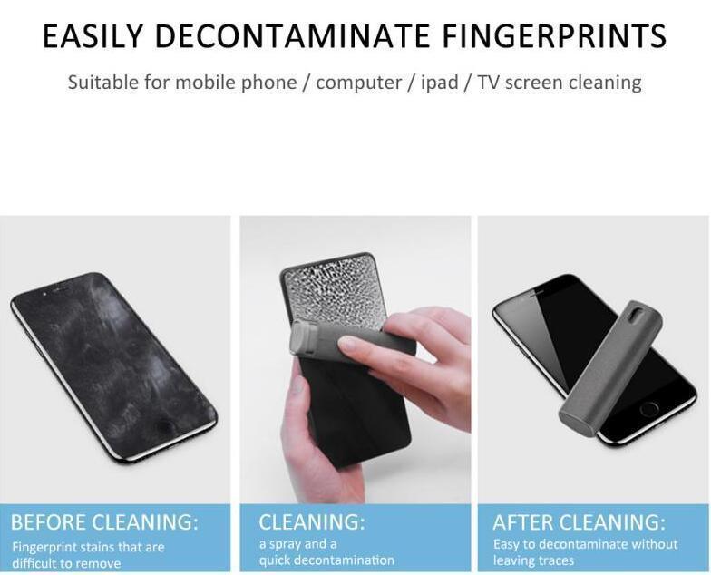 2-in-1 Phone and Computer Screen Cleaner Kit – Microfiber Cloth Set for Dust Removal - TrendLifted