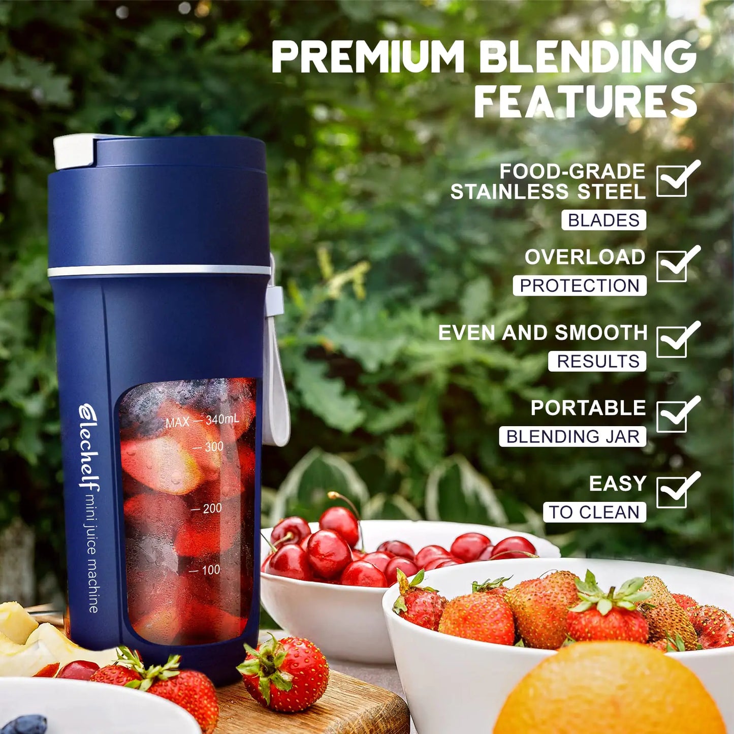 Portable Bottle Blender – Your On-the-Go Nutrition Hero!