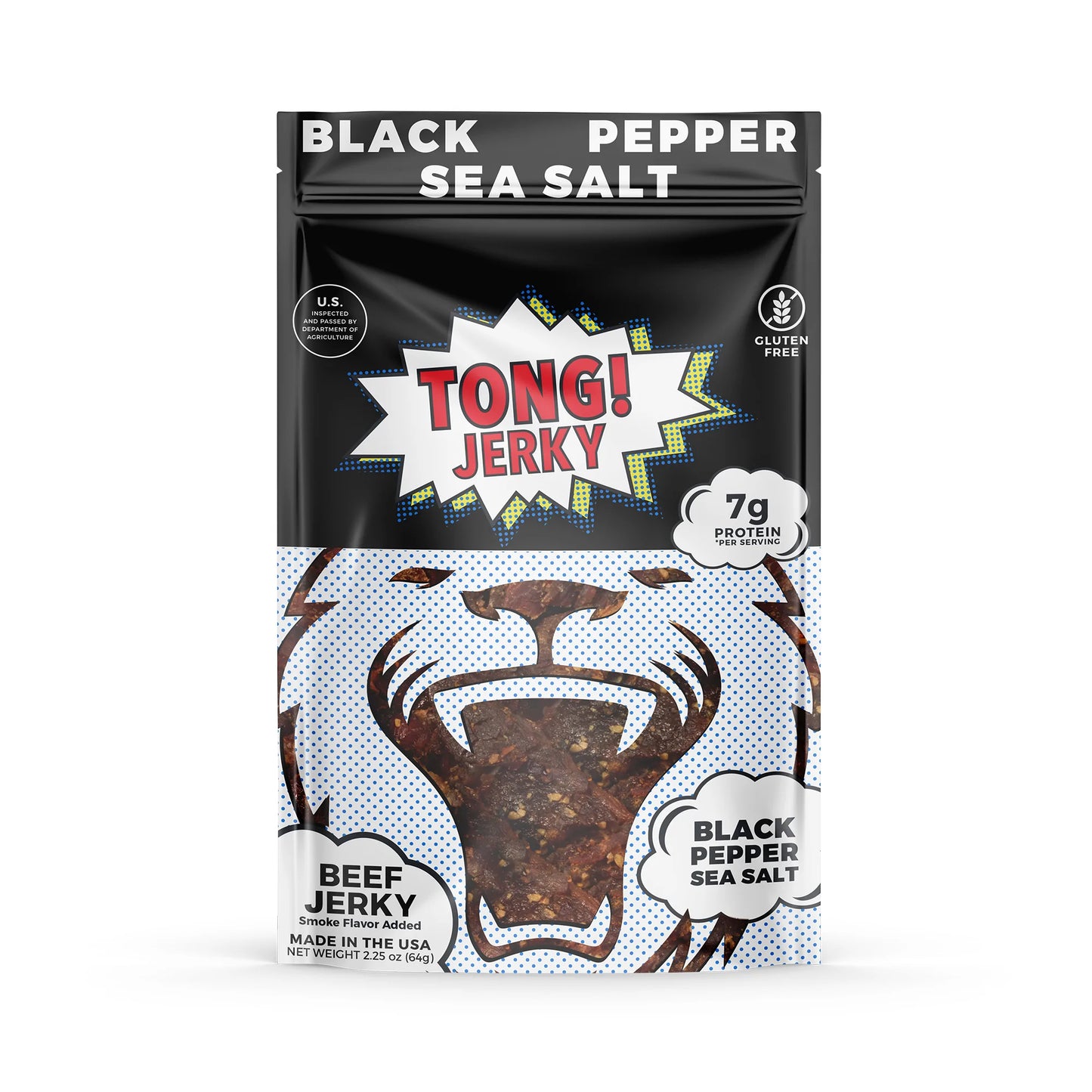 Black Pepper Sea Salt Gourmet Beef Jerky