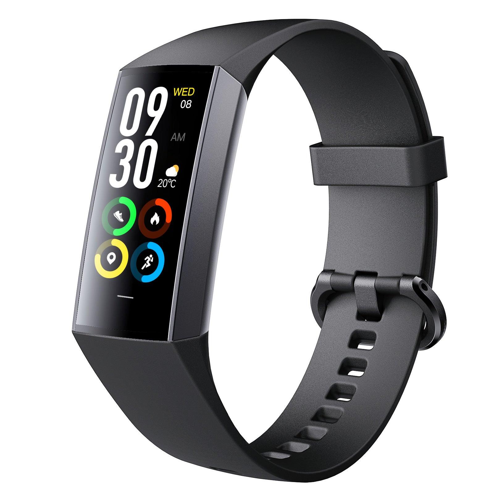 C80 Smart AMOLED Screen Power Heart Rate Blood Oxygen Monitoring Bracelet - TrendLifted