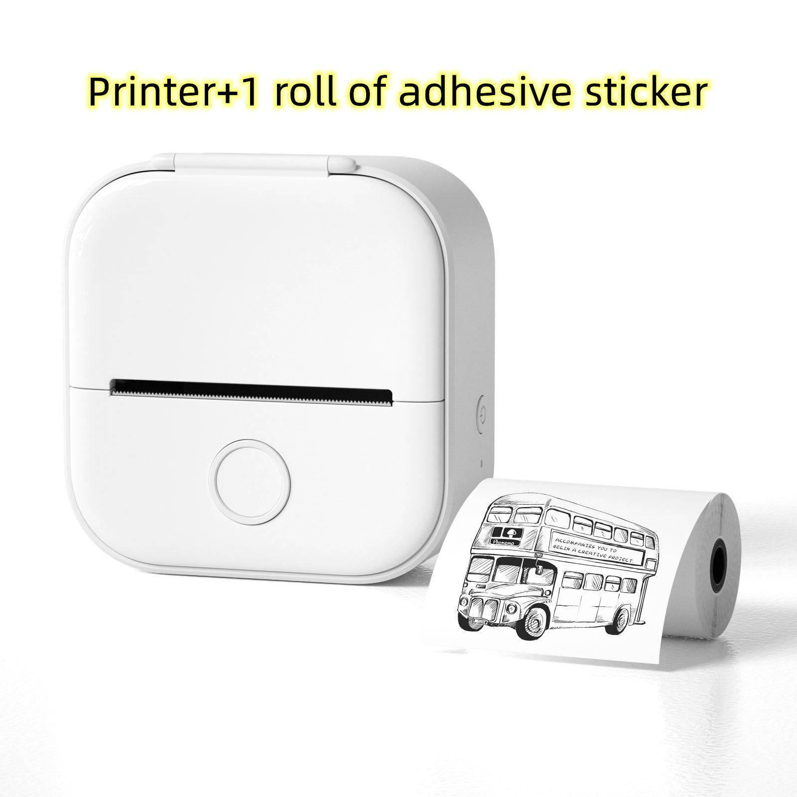 Phomemo T02 Portable Mini Thermal Label Printer Bluetooth Inkless Rechargeable - TrendLifted