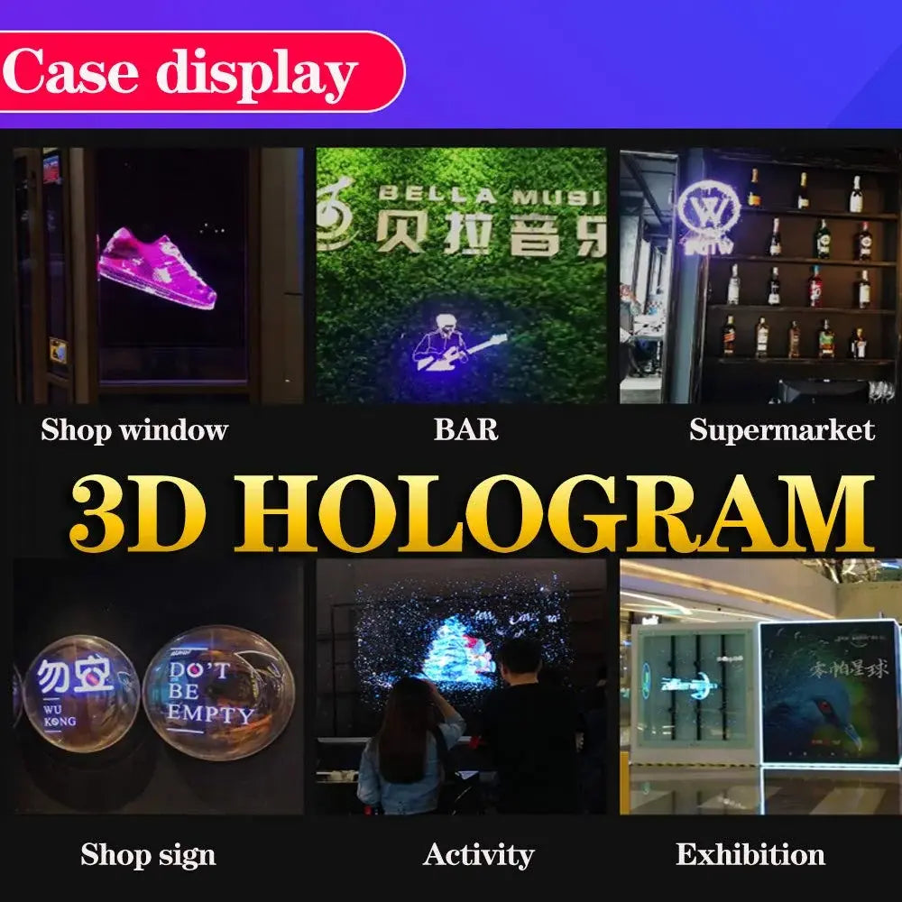 Fan Hologram Projector