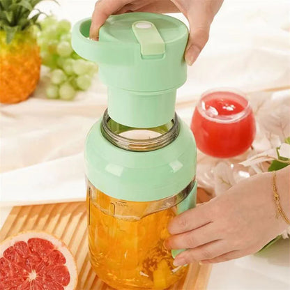 Portable USB Rechargeable Blender – Blend On-the-Go with Style!