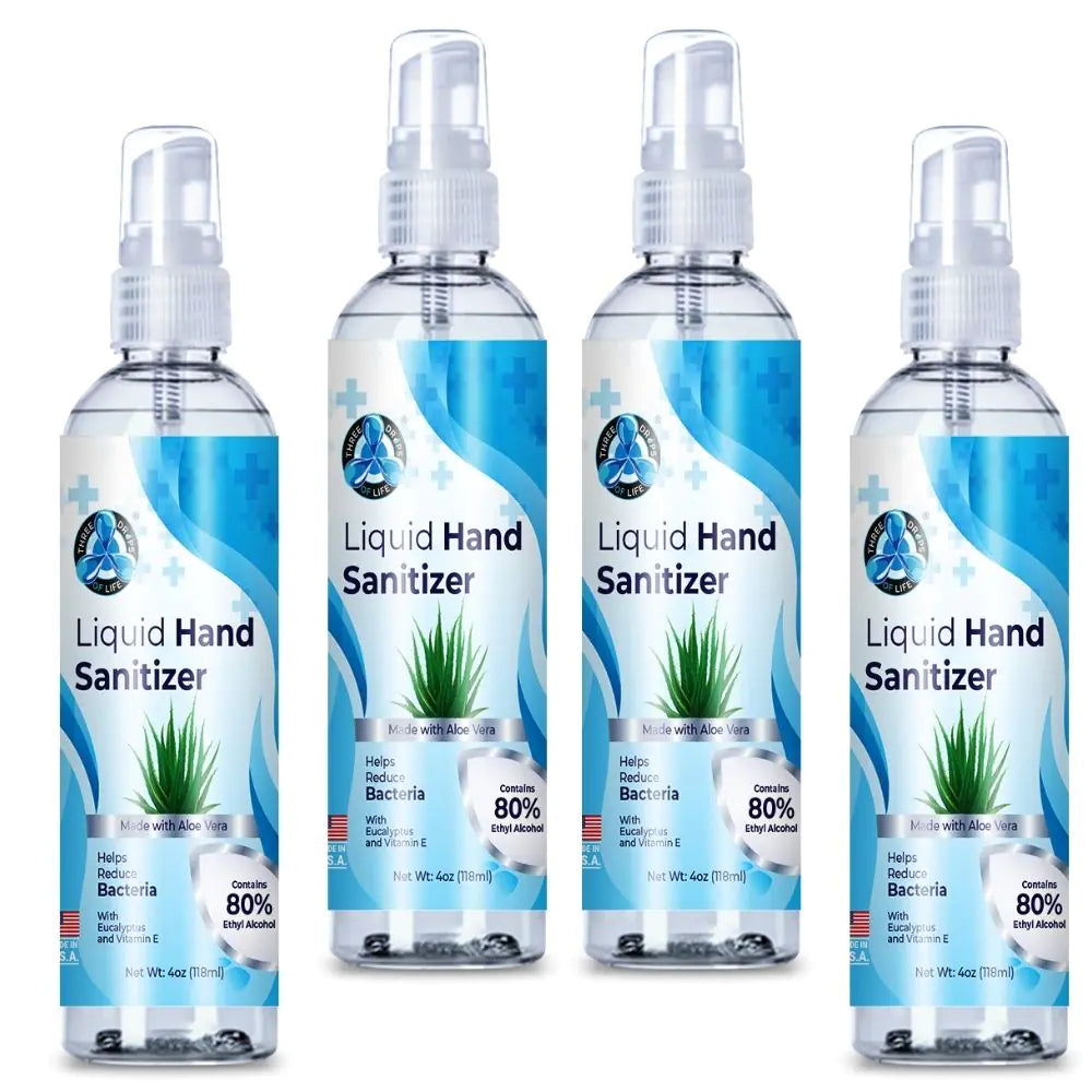 Liquid Hand Sanitizer Spray - Infused with Eucalyptus